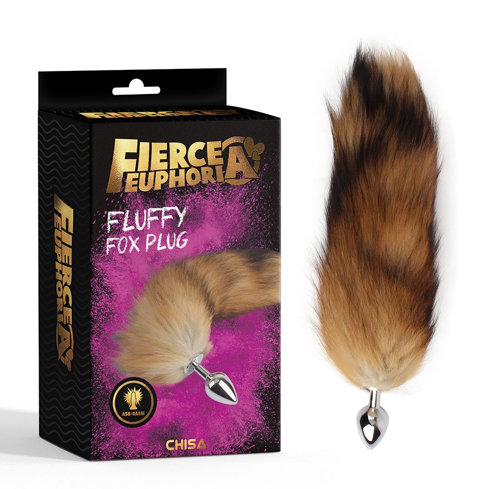 plug anale con coda fluffy fox chisa scatola