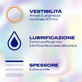 preservativi durex invisible xl 6pz