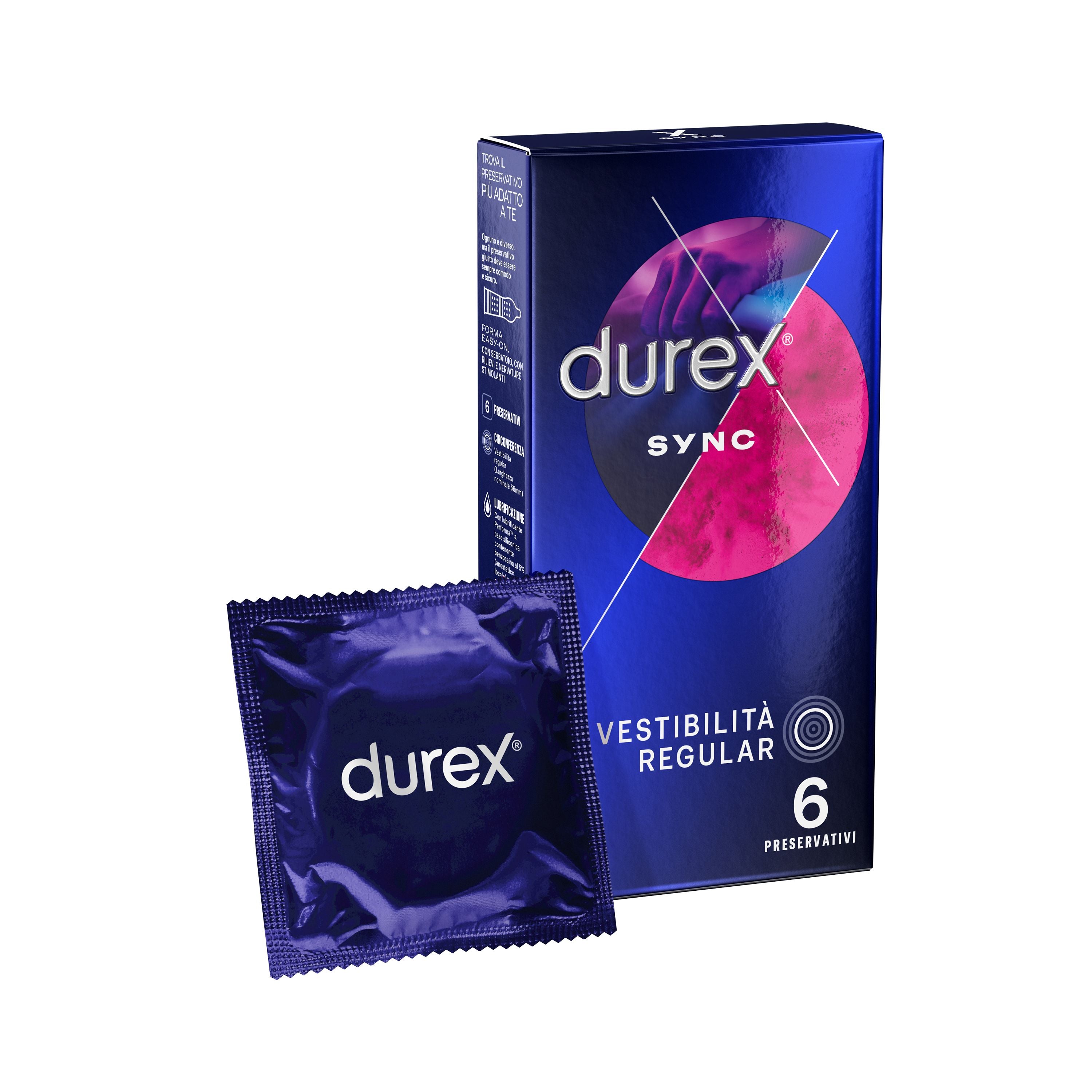 preservativi durex sync 6pz