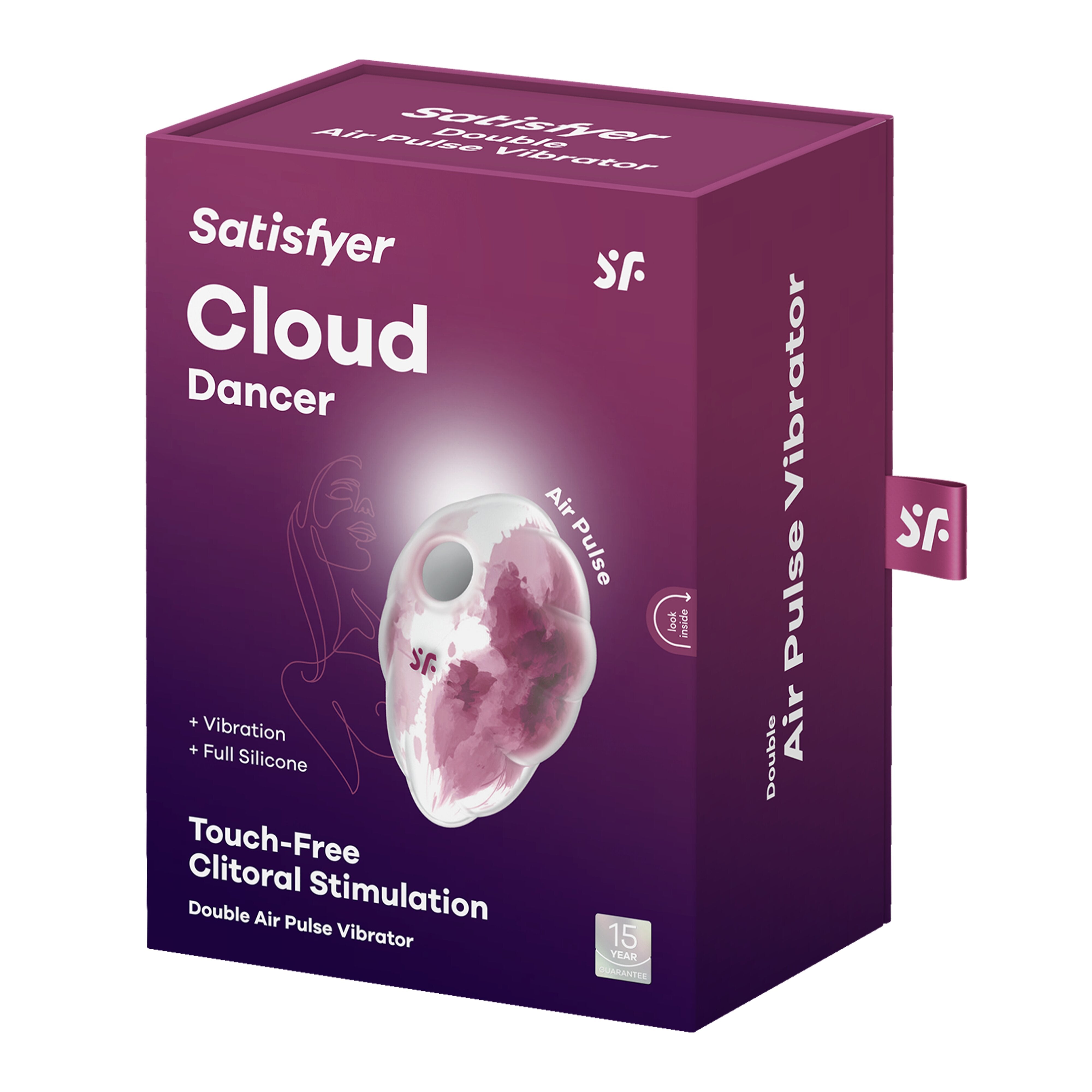 succhia clitoride cloud dancer satisfyer scatola