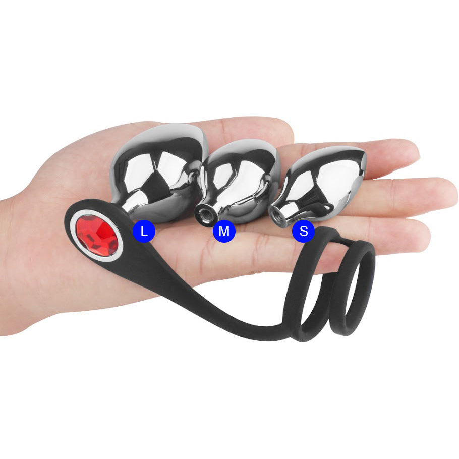 plug anale e anello fallico pleasure bully toyz4lovers