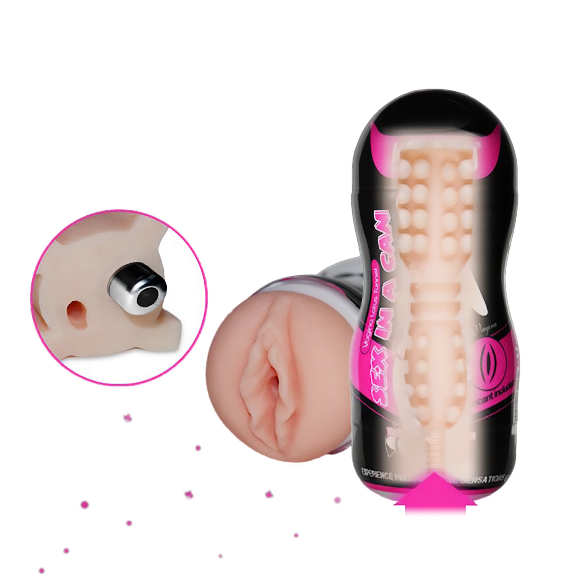 vagina artificiale sexy vagina vibro lovetoy fronte