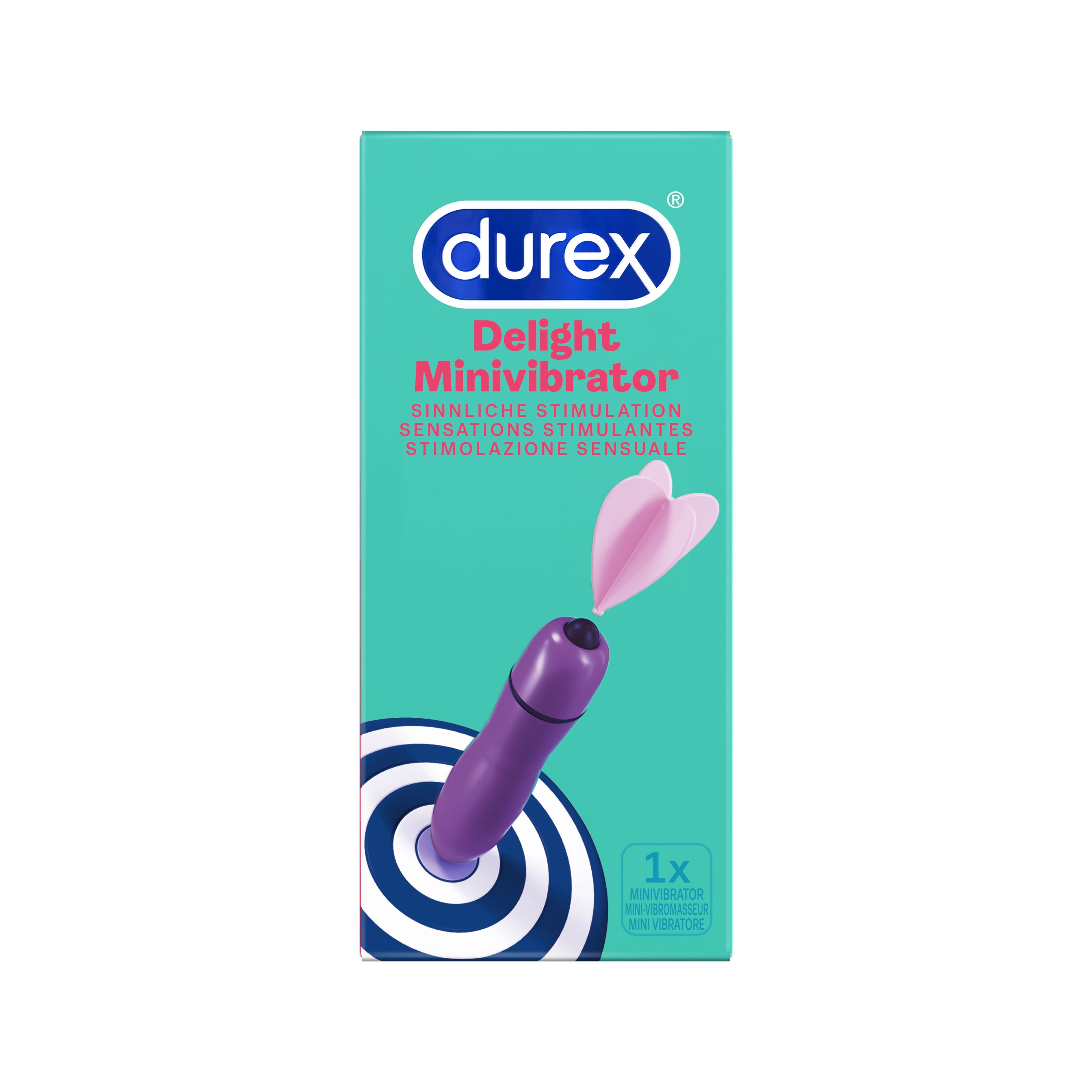 mini vibratore delight durex confezione