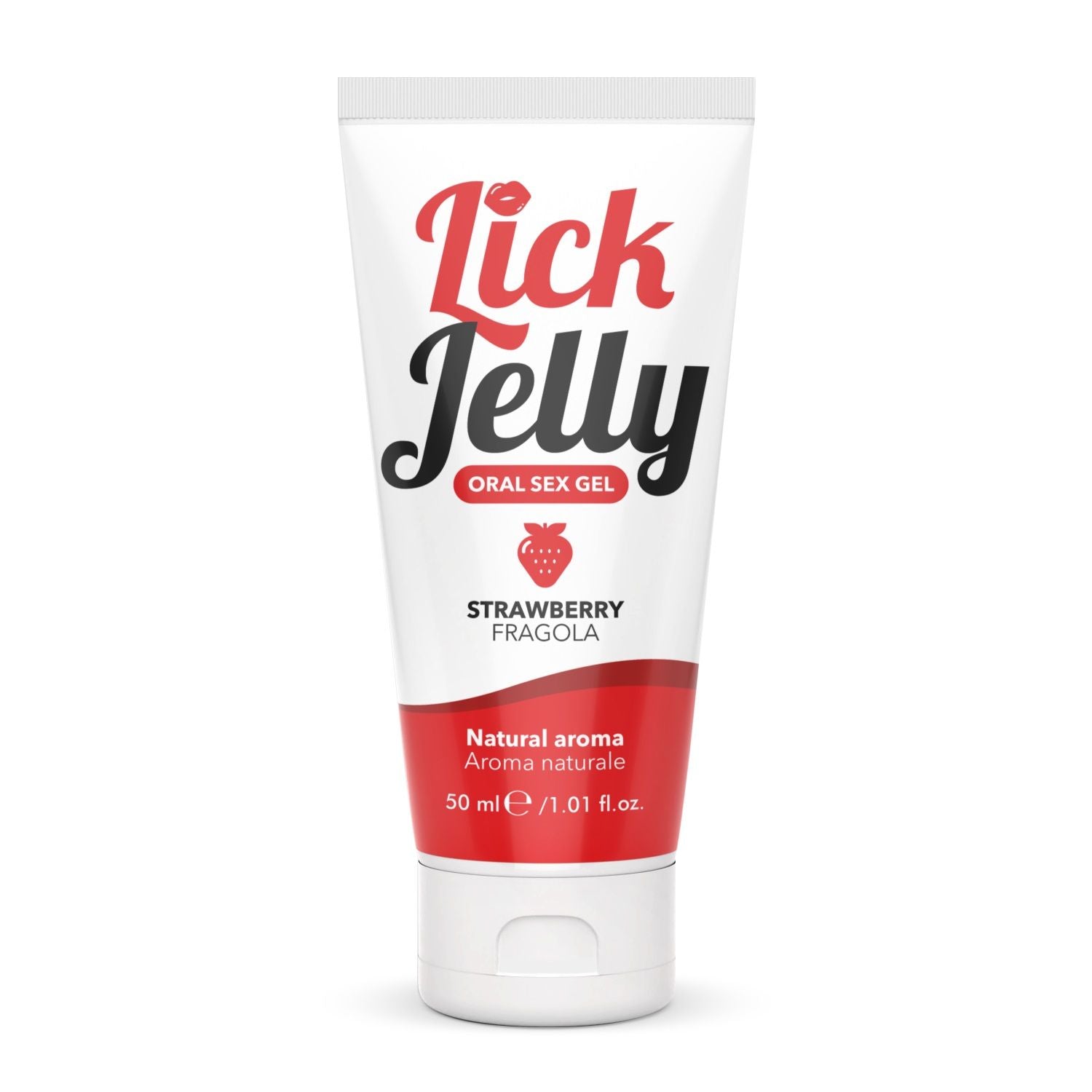 lubrificante vaginale lick jelly fragola 50ml intimateline
