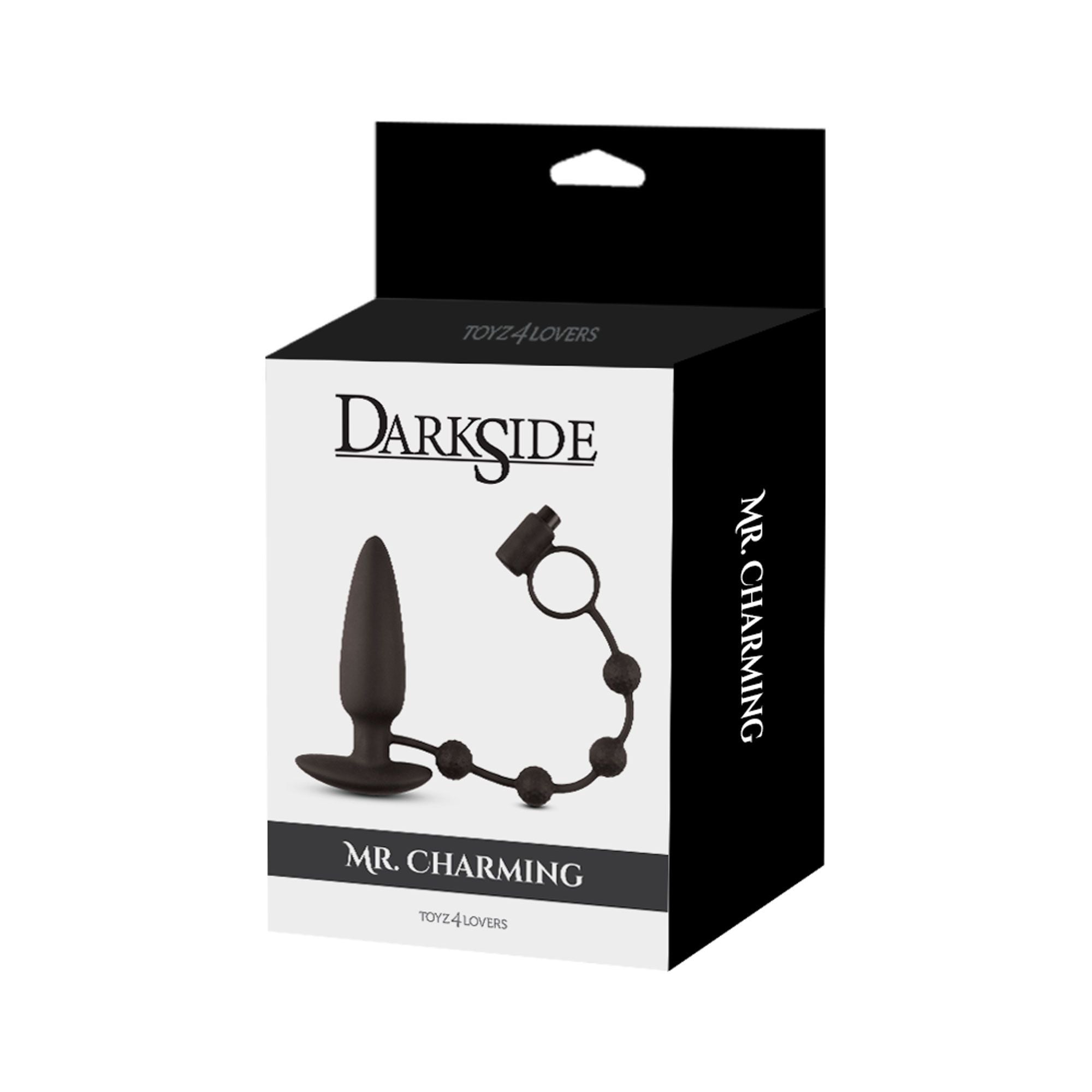 plug anale e anello vibrante mr charming toyz4lovers confezione