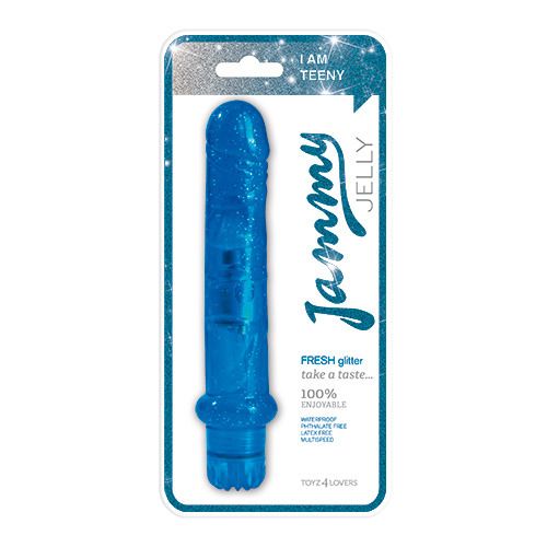 vibratore fresh glitter blue toyz4lovers confezione