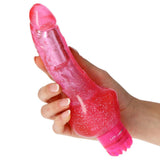 vibratore flary glitter pink toyz4lovers confronto con mano