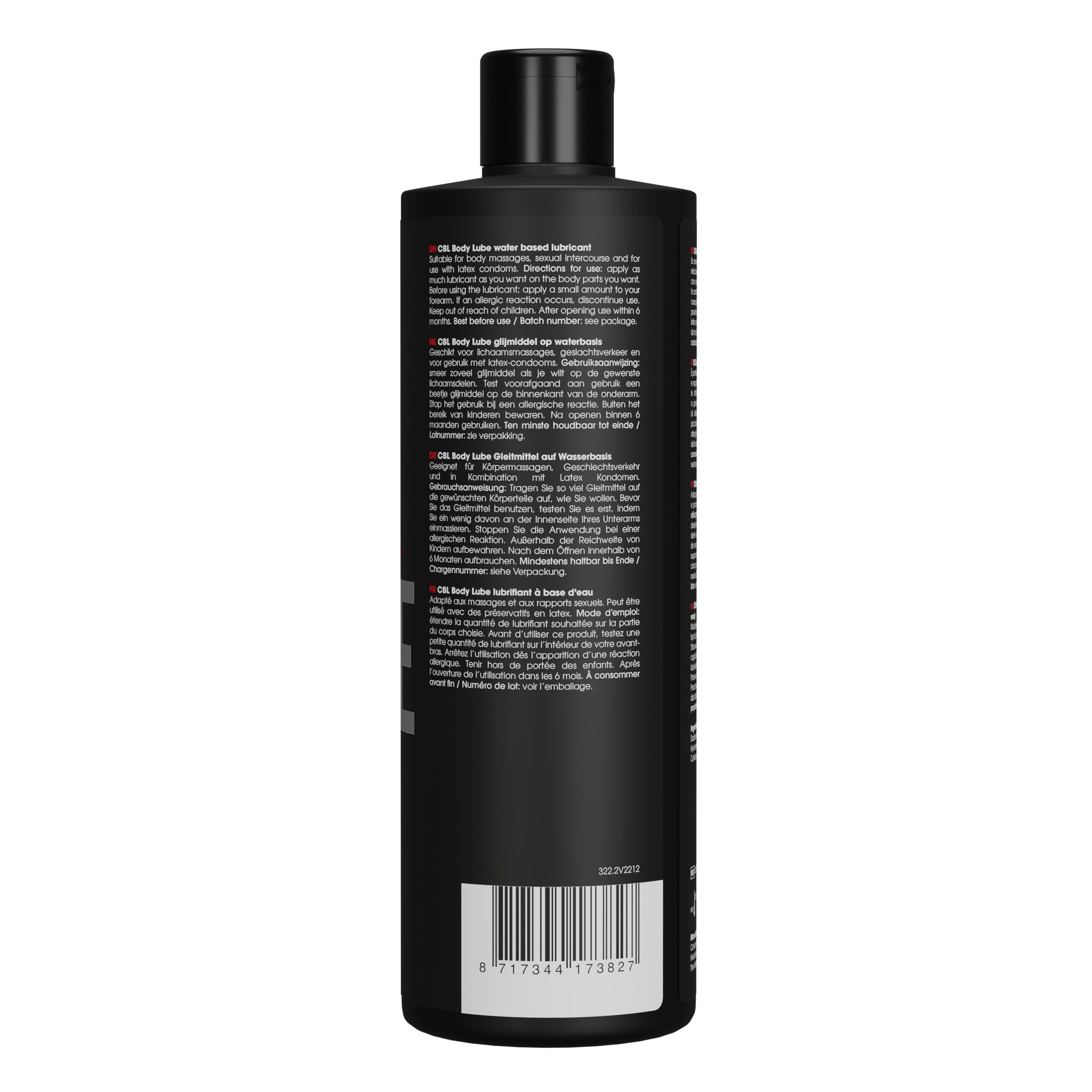 lubrificante vaginale body lube 500ml cobeco