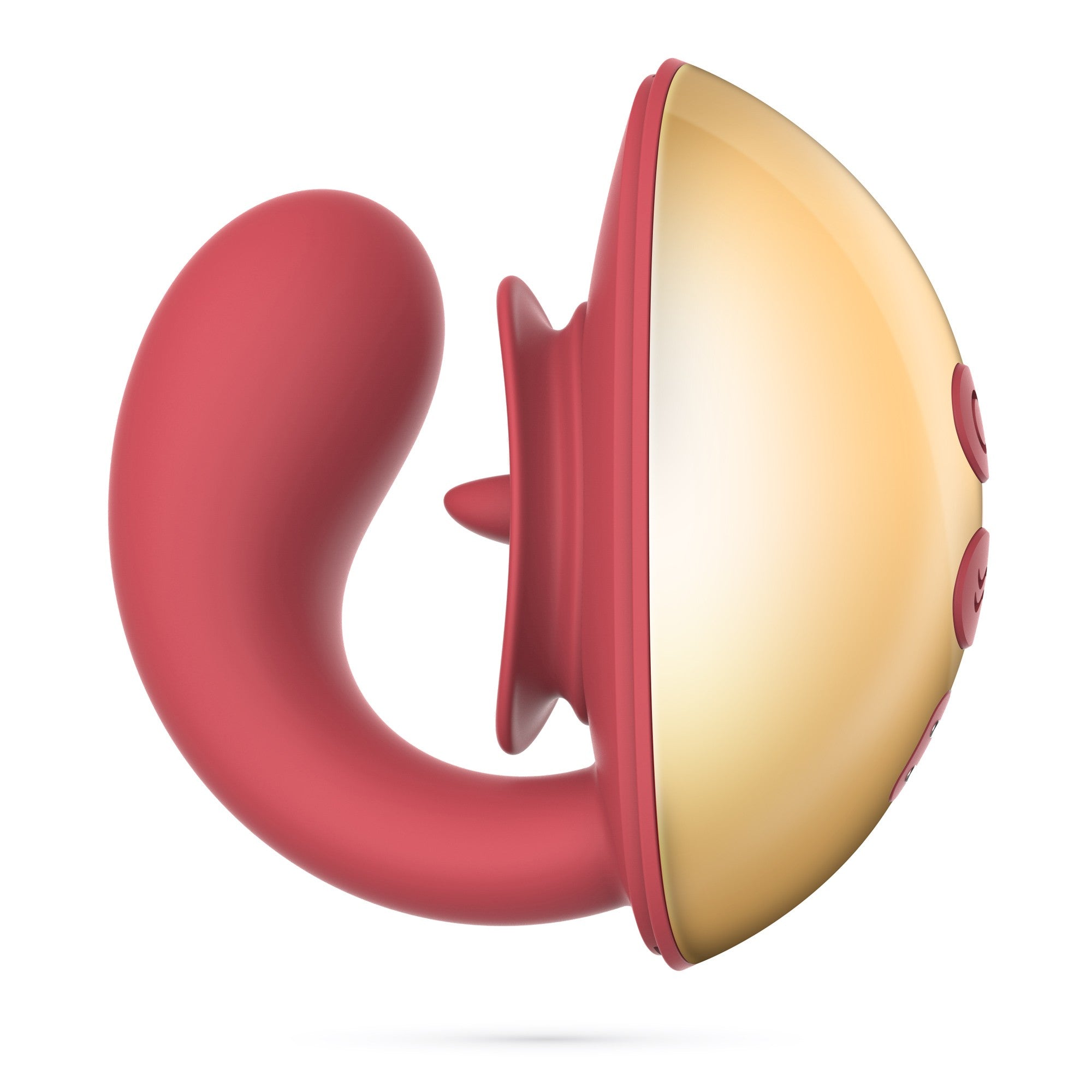 vibratore doppia stimolazione arcano rosso crushious