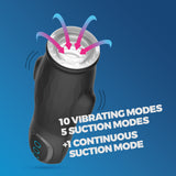 masturbatore automatico gargantua nero crushious