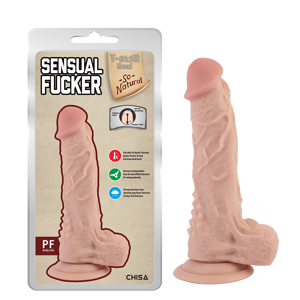 dildo realistico sensual fucker rosa flesh chisa scatola