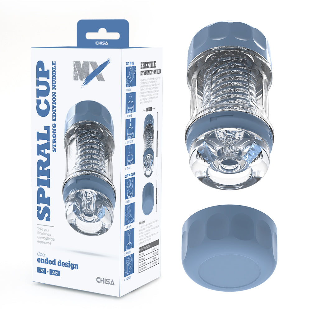 masturbatore spiral cup nubble chisa