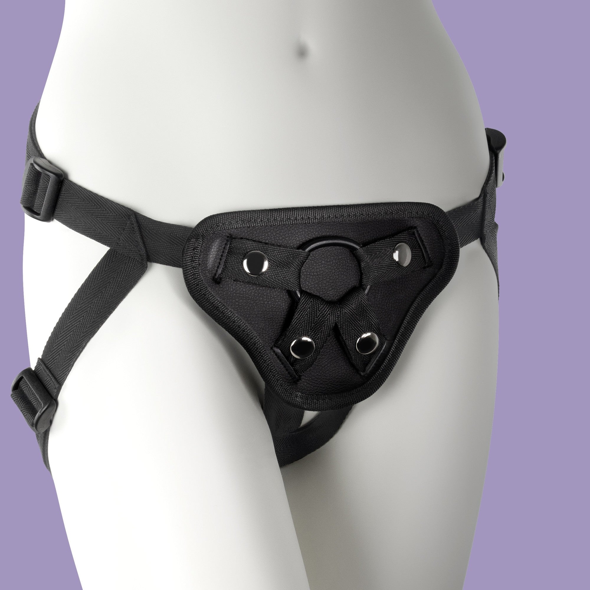 harness strap on snap nero crushious