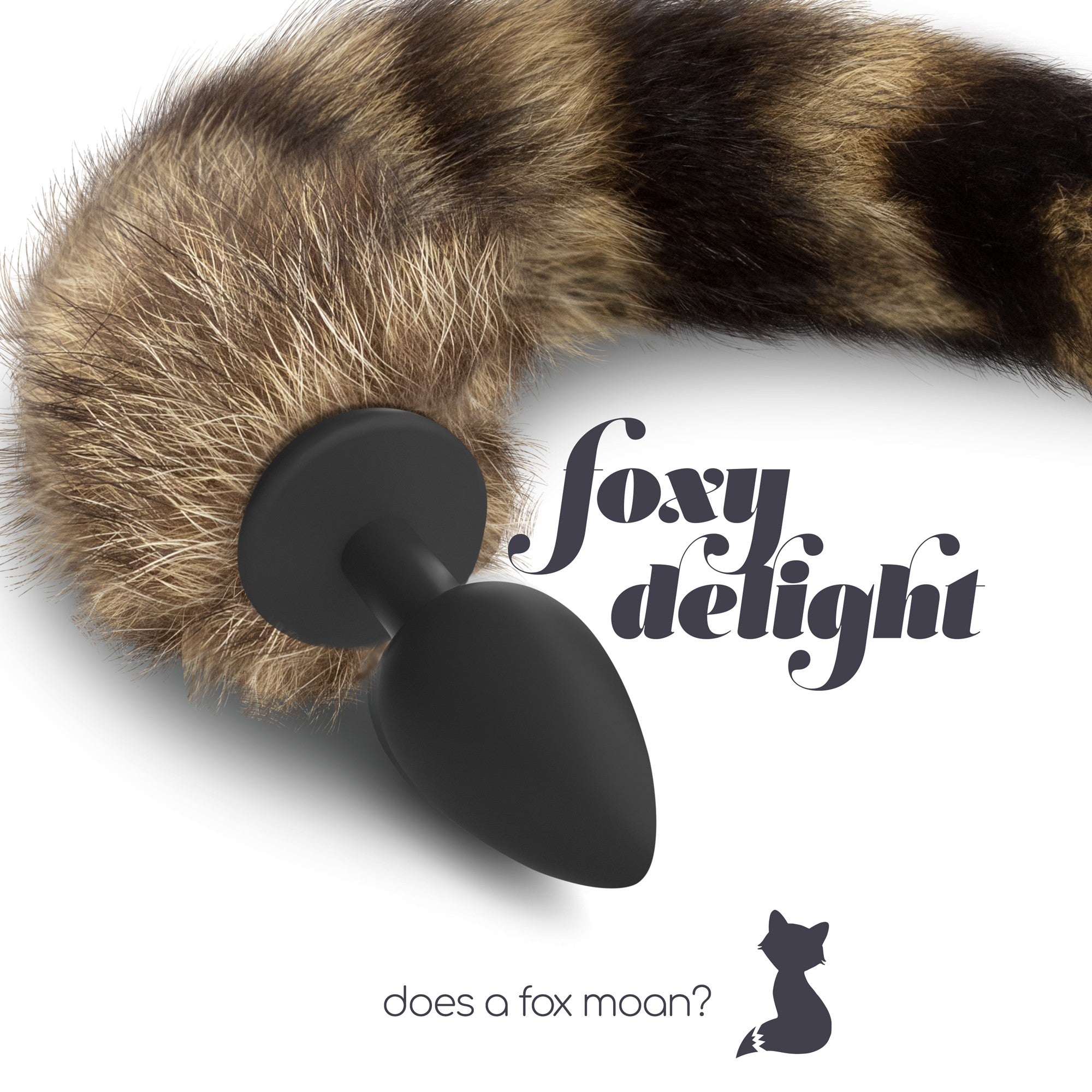 plug anale con coda foxy delight crushious