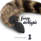 plug anale con coda foxy delight crushious