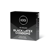 preservativi black latex 48pz exs