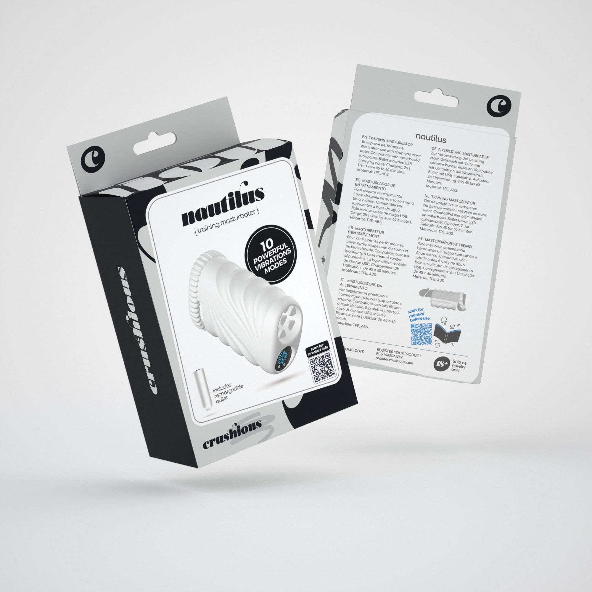 masturbatore automatico nautilus crushious