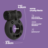 anello vibrante booster nero crushious