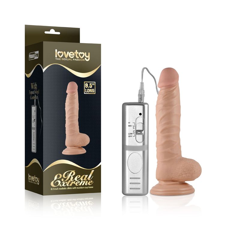 dildo vibe real extreme l lovetoy scatola