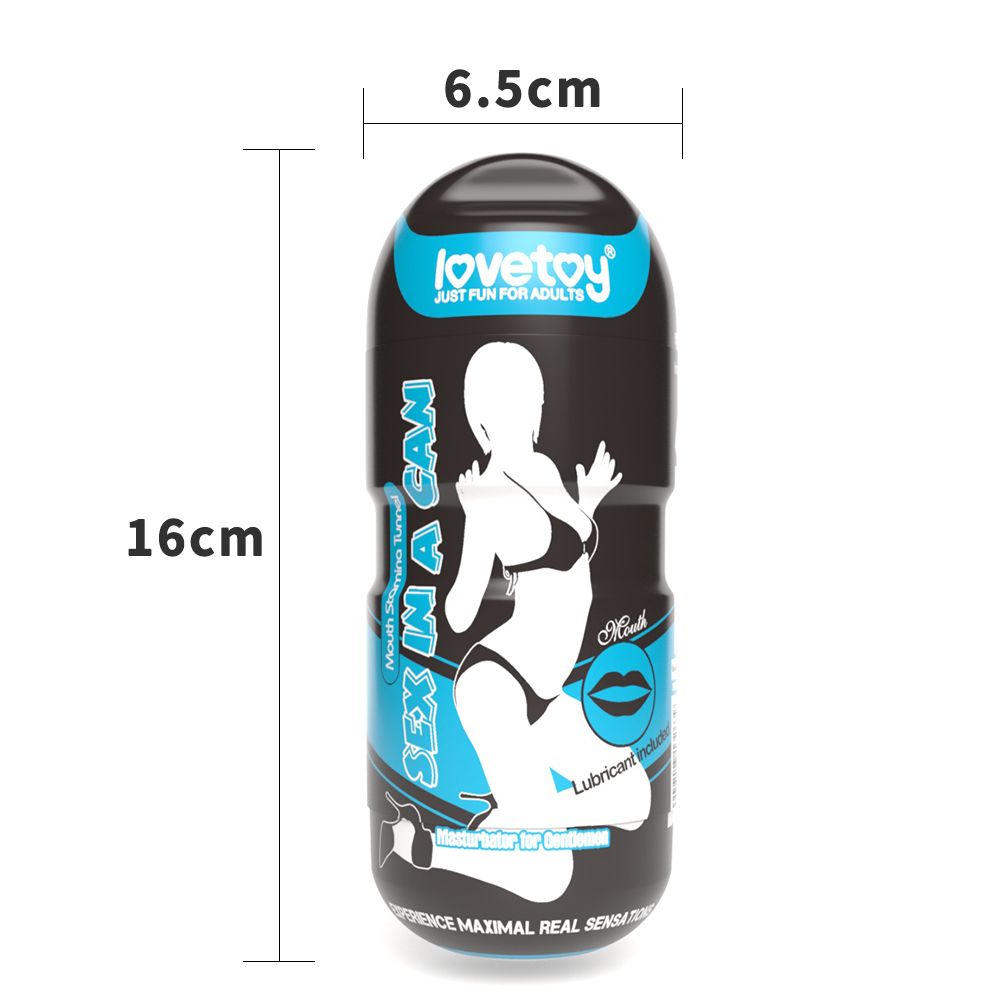 masturbatore sexy mouth vibro lovetoy misure