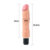 dildo vibrante lester lovetoy misure