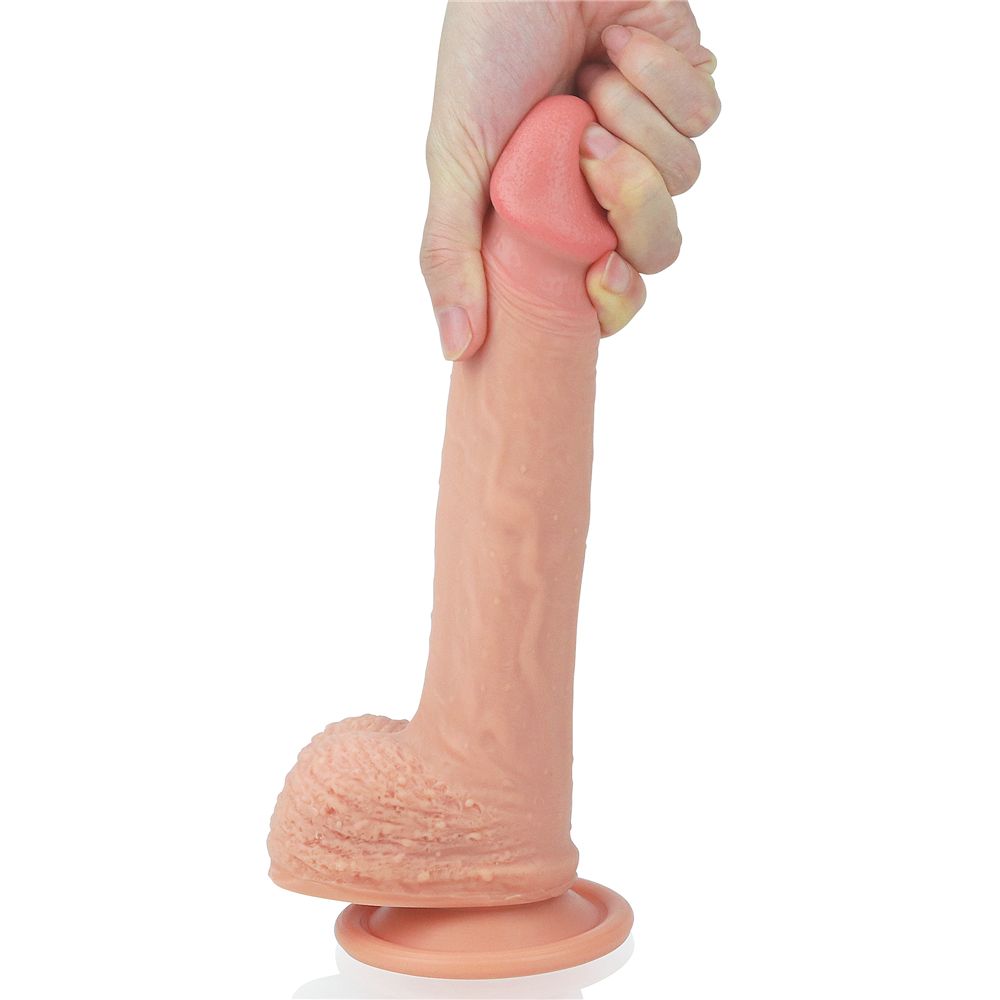 dildo dual layered ivor lovetoy con mano