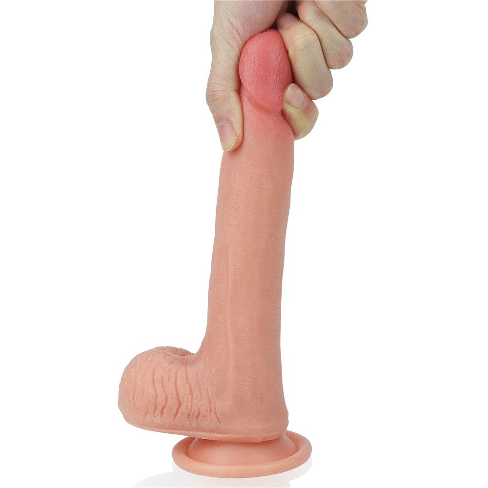 dildo dual keane lovetoy con mano