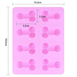 stampo pecker chocolate ice tray