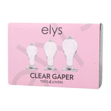 plug anale clear gaper set toyz4lovers