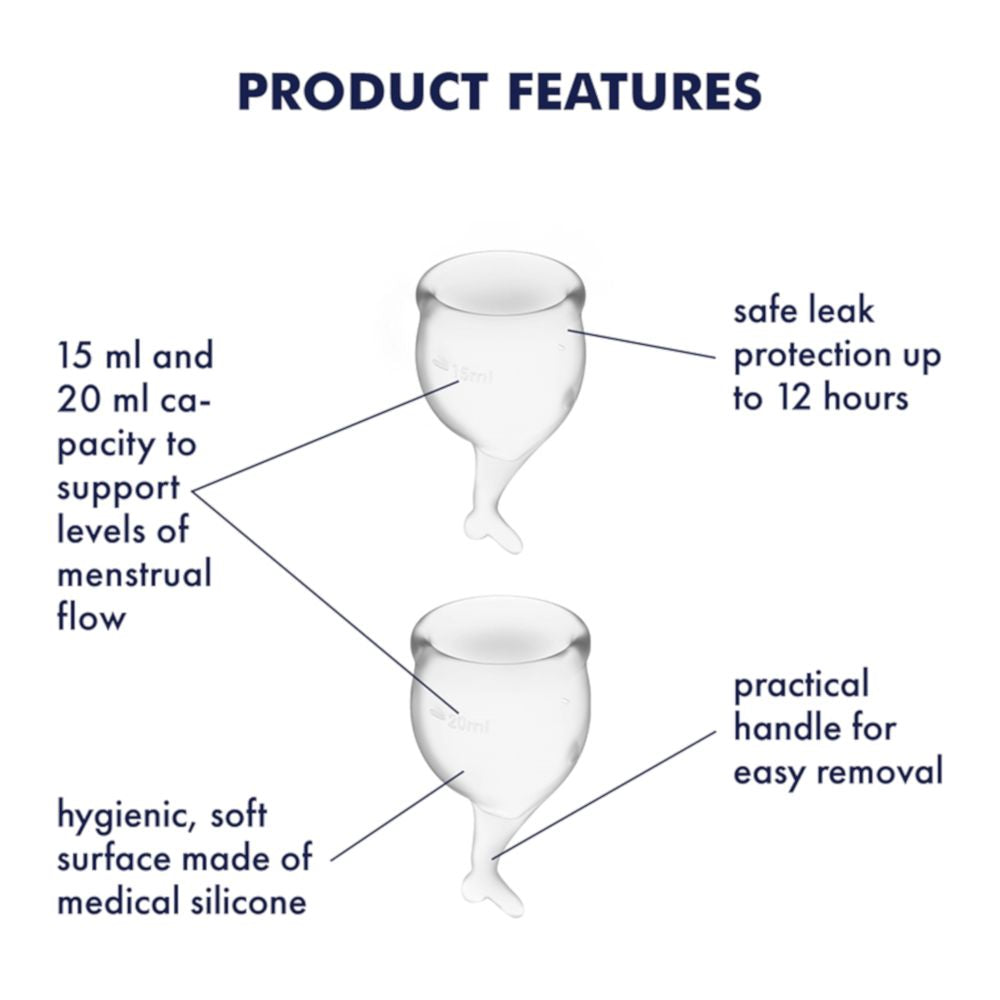 coppette mestruali feel secure satisfyer