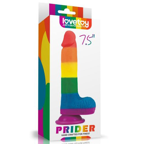dildo realistico prider ball lovetoy confezione