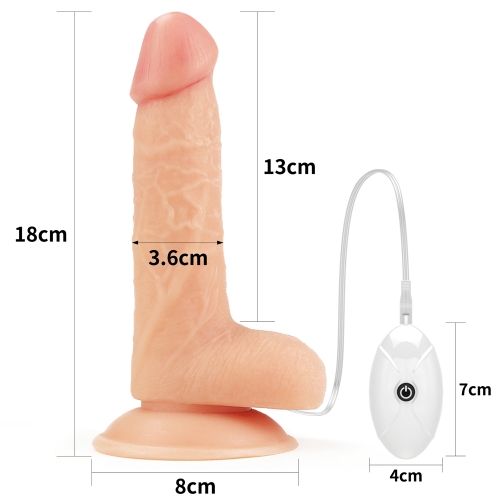 lovetoy_vibrating_easy_strapon_set_realistic_7.0 misure