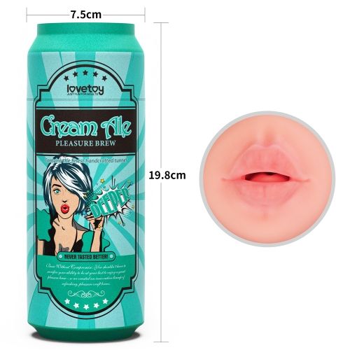 masturbatore_lovetoy_pleasure_brew_cream_ale misure