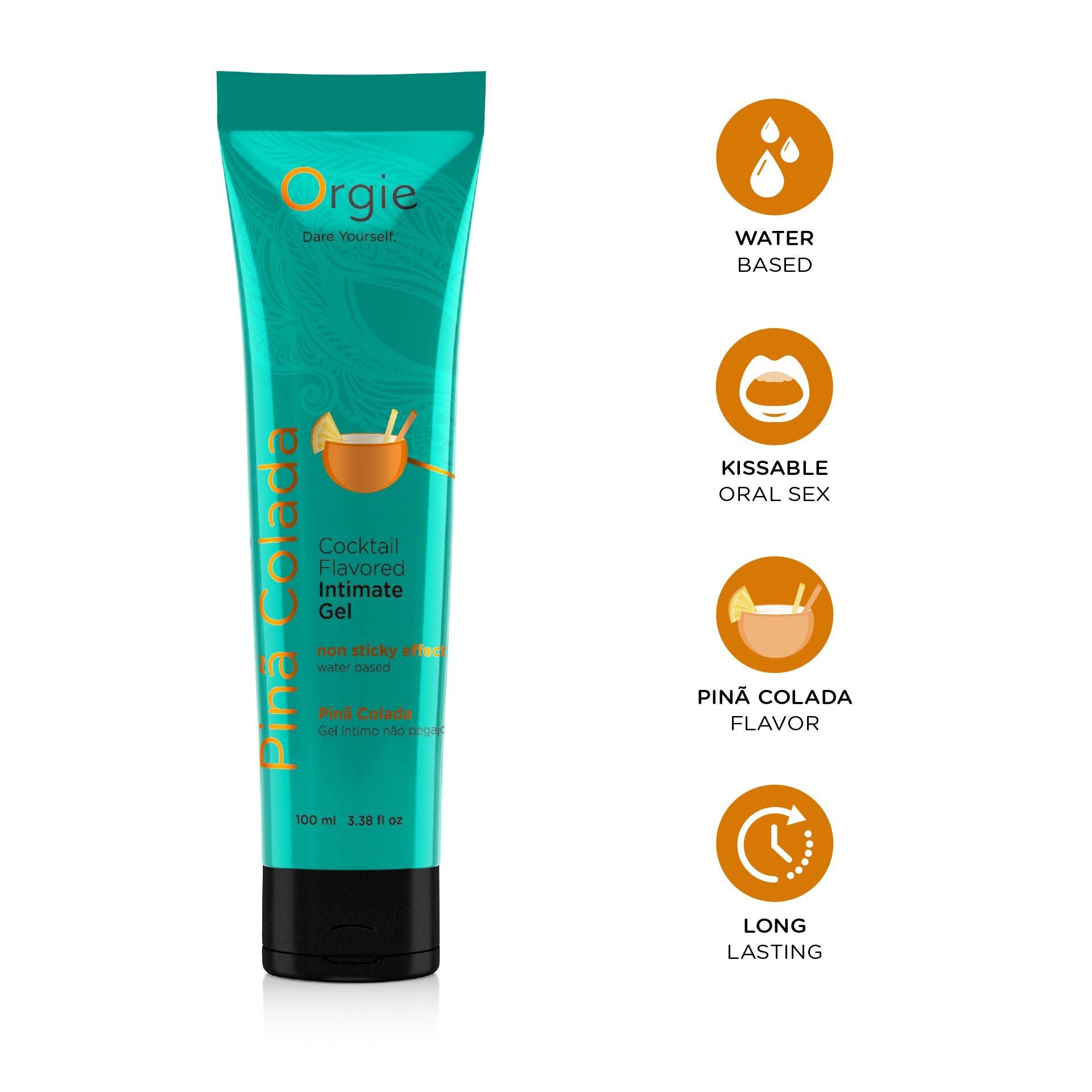 lubrificante vaginale cocktail pina colada 100ml orgie