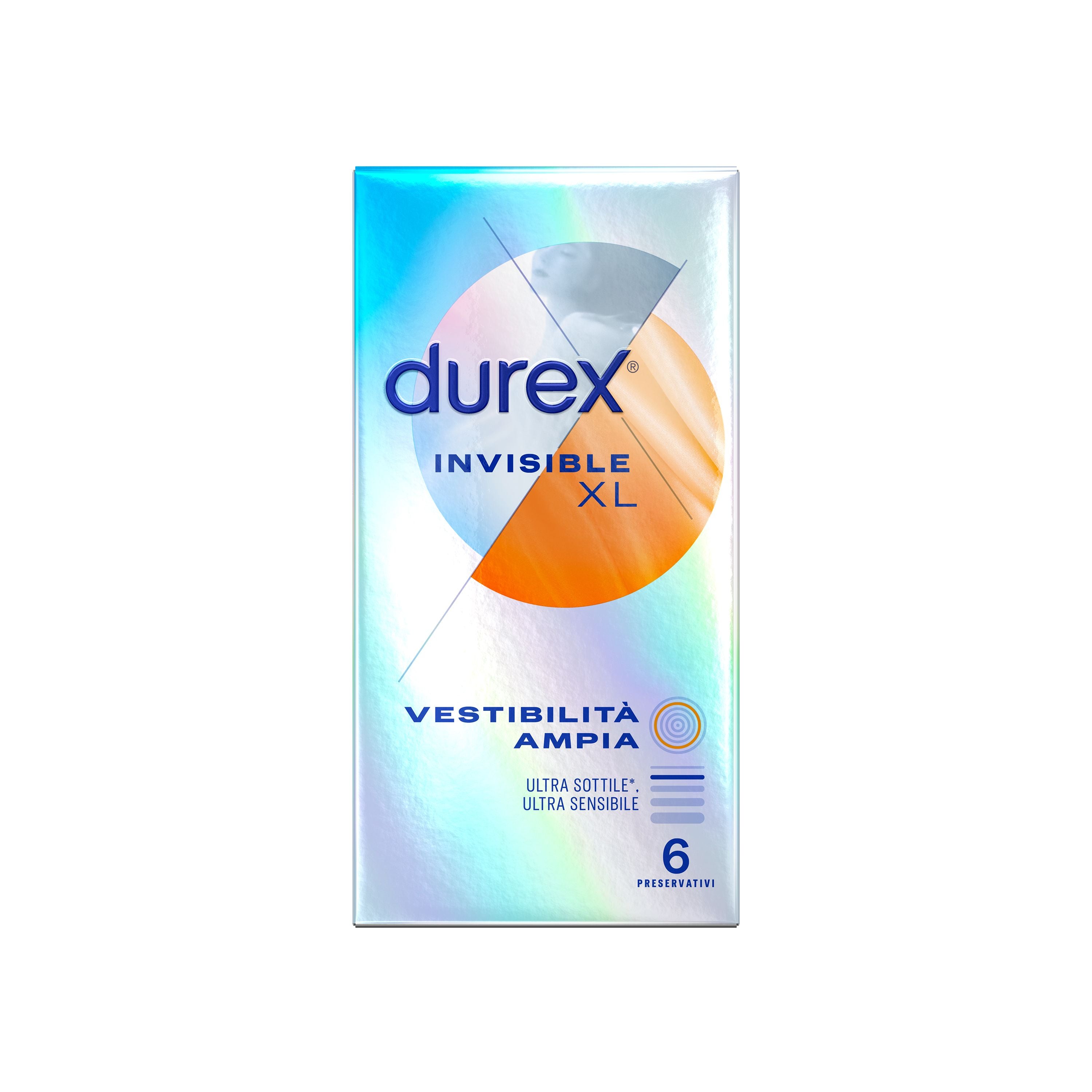preservativi durex invisible xl 6pz