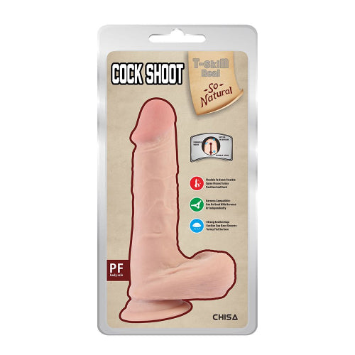 dildo realistico cook shoot rosa flesh chisa confezione
