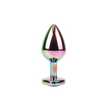 plug anale rainbow heart gem m chisa dettaglio