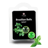 olio massaggio brazilian balls menta secret play confezione