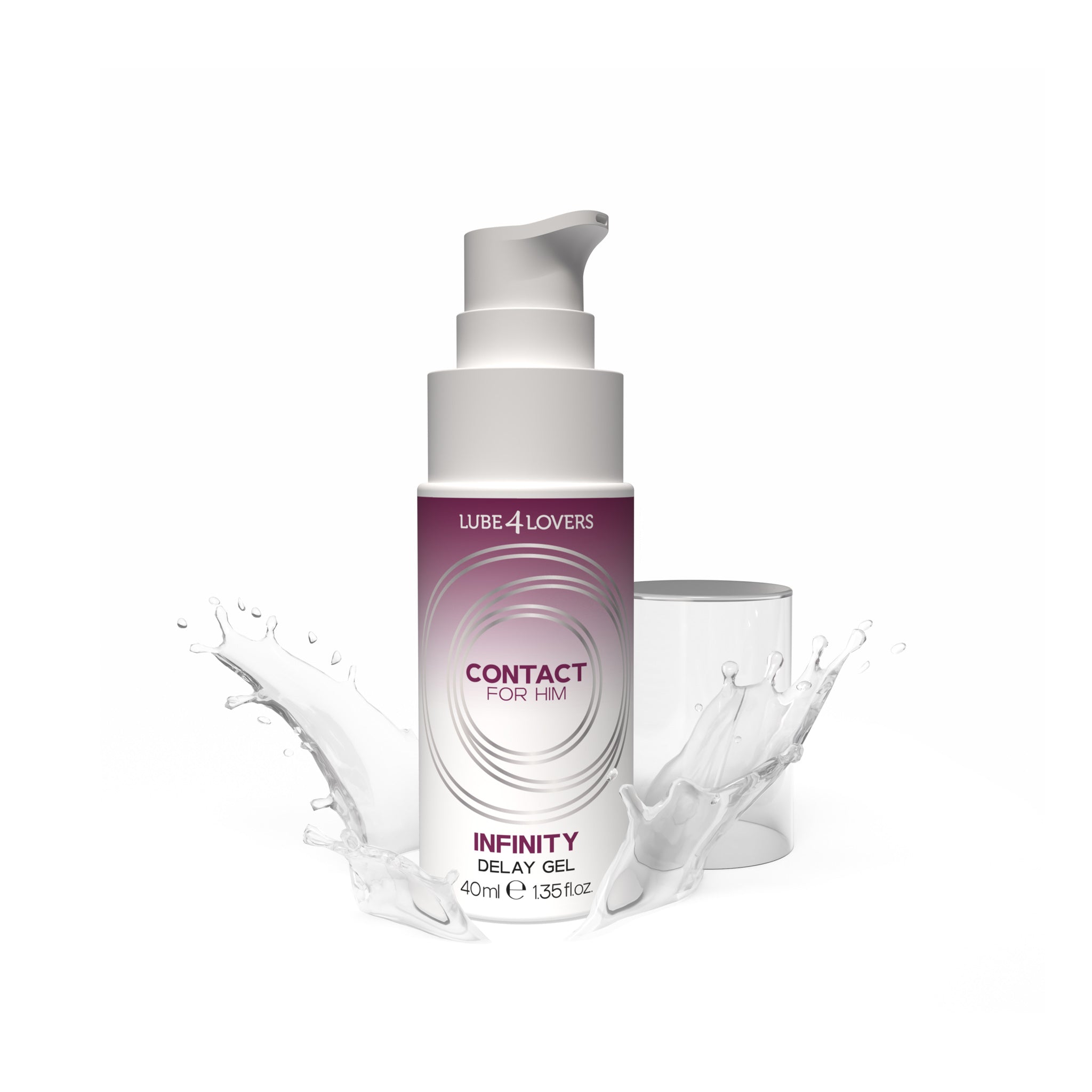 gel ritardante uomo infinity lube4lovers