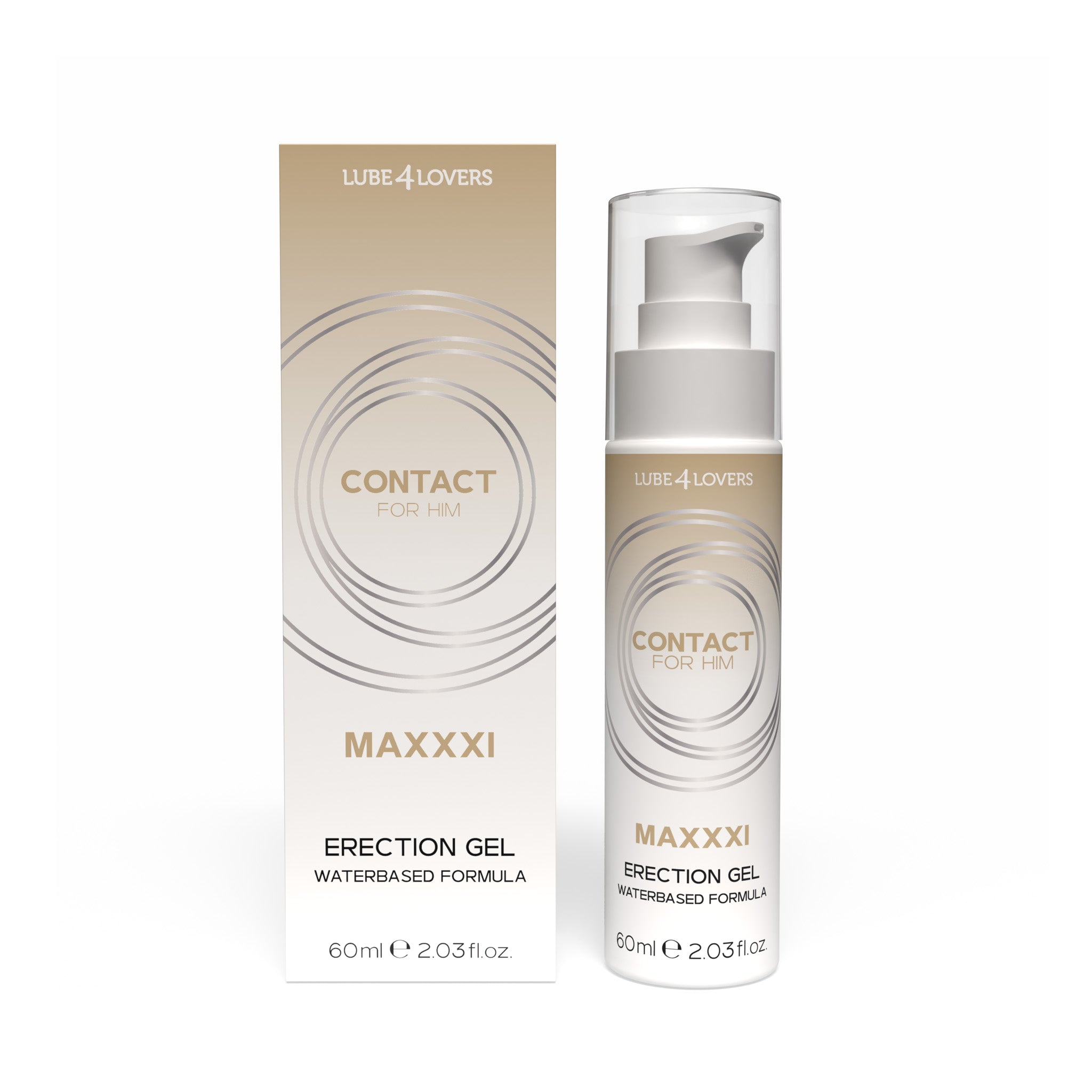 gel stimolante uomo erection maxxxi 60ml lube4lovers