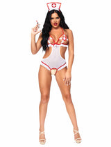 costume infermiera sexy roleplay taglia unica leg avenue