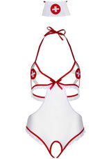 costume infermiera sexy roleplay taglia unica leg avenue fronte
