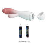 vibratore rabbit snappy rosa bianco pretty love
