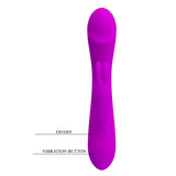 vibratore rabbit hunter fucsia pretty love