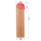 guaina e prolunga pene nile rosa flesh pretty love