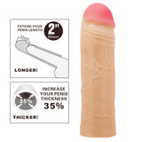 guaina e prolunga pene chane rosa flesh pretty love