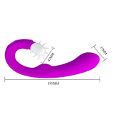 vibratore rabbit magic tongue fucsia pretty love