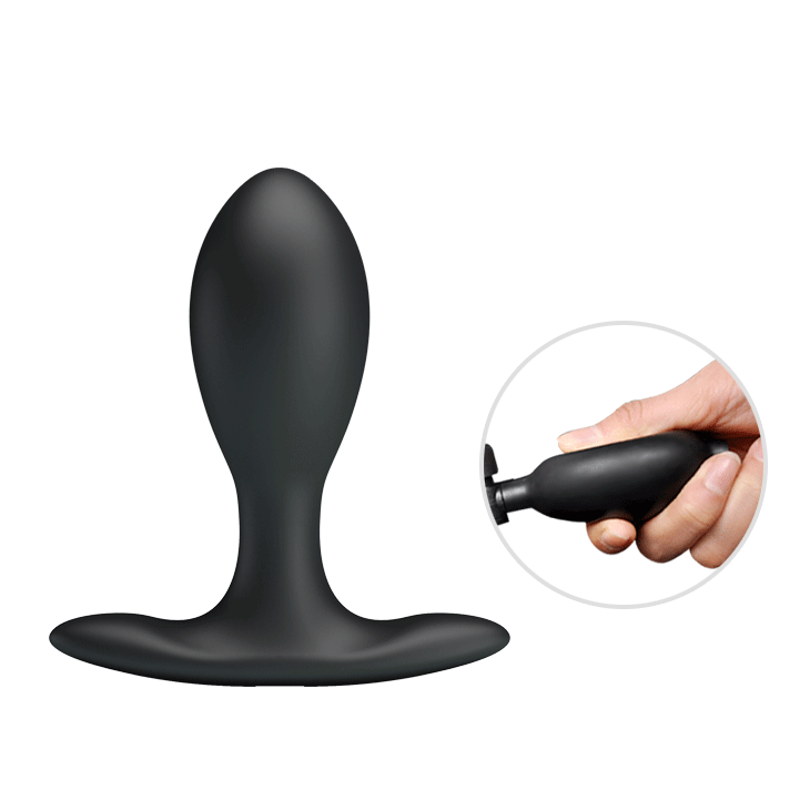 plug anale gonfiabile inflation nero pretty love nero