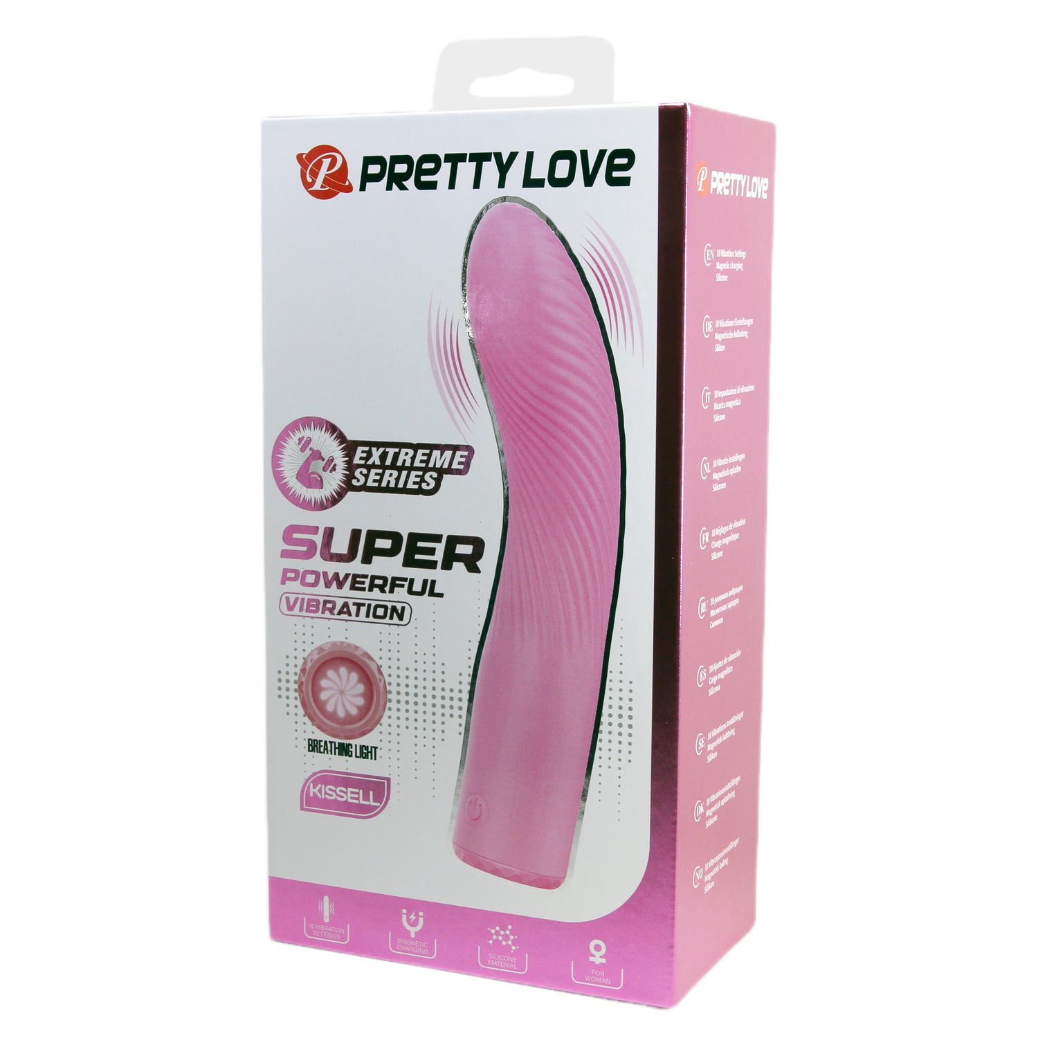 vibratore classico kissel rosa pretty love
