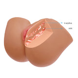 vagina artificiale ilana marrone chiaro crazy bull